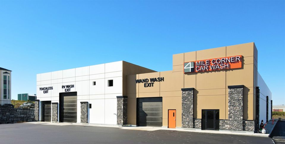 Dynamic 4 Mile Corner Car Wash Artwork Concept Dynamic 4 Mile Corner Car Wash Artwork Concept